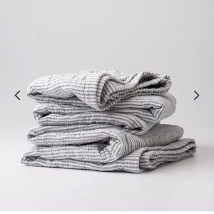 Schoolhouse Electric diamond ticking quilt